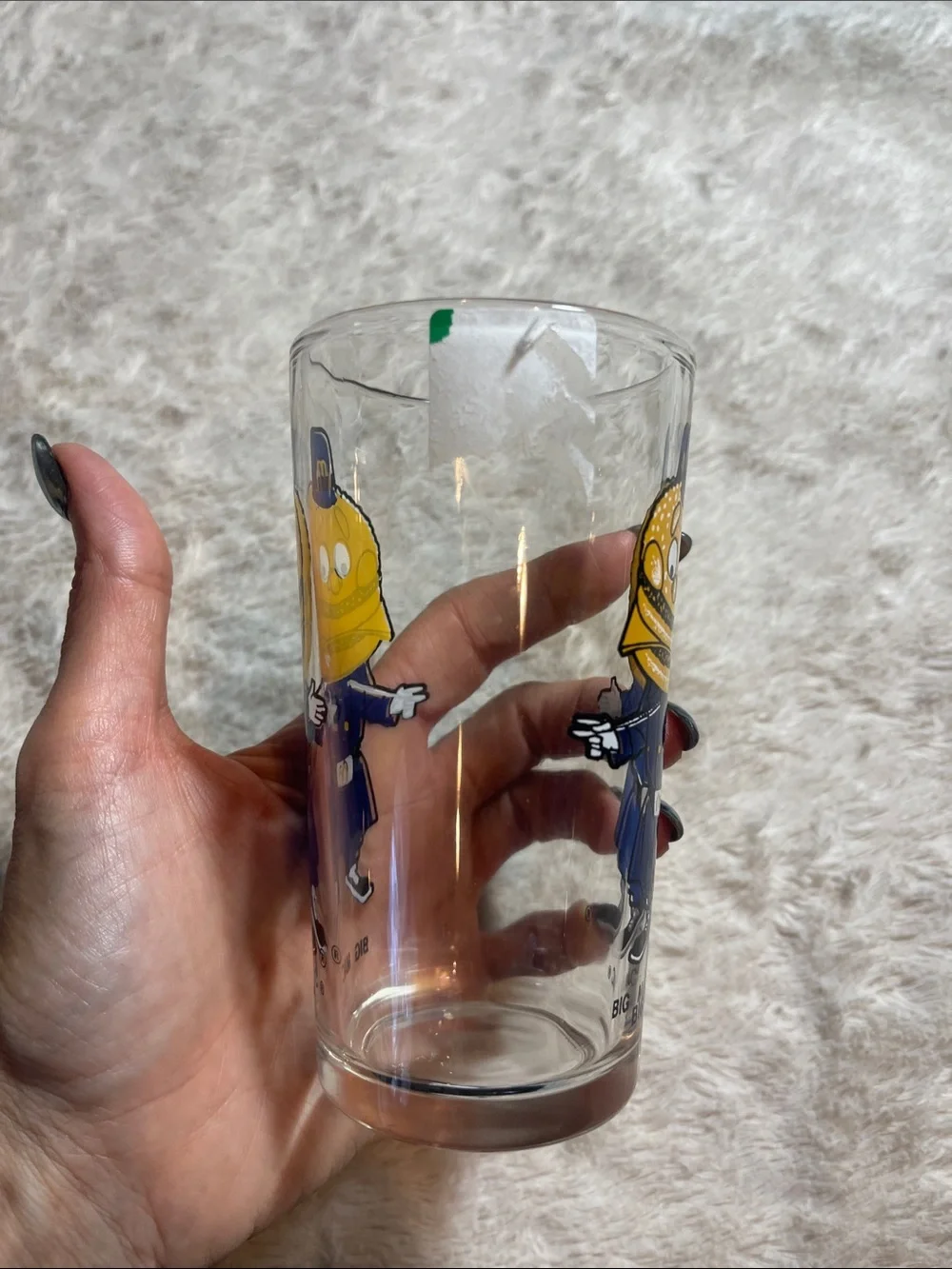 Vintage big Mac Glass McDonald’s